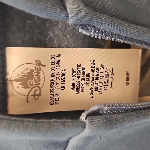 NWT Disneyland Logo Zip Hoodie For Adults Unisex Size XS